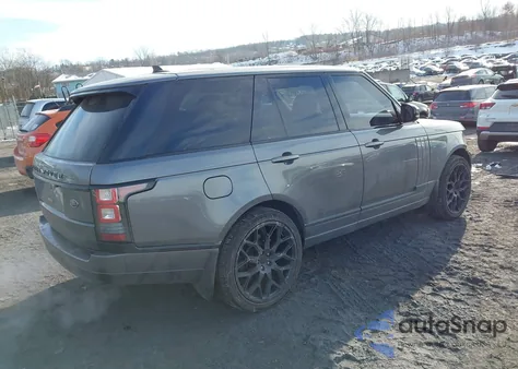 2016 Land Rover Range Rover 5.0L V8 Supercharged из США, поврежденный, VIN SALGS2EF8GA292916